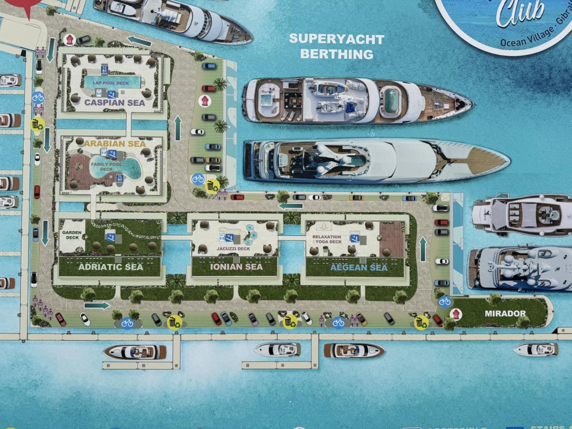 Marina Club Luxury Private Studio With Pool And Incredible Views Gibraltar Exterior foto
